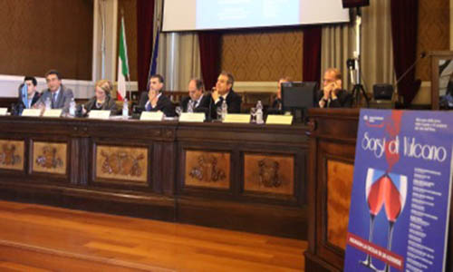 L'incontro nella sala del Consiglio della Camera di Commercio di Catania